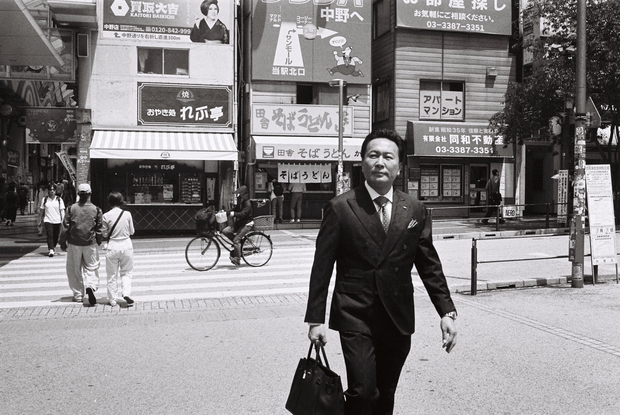 Photograph by Michael Bouchier for #40 Monochrome