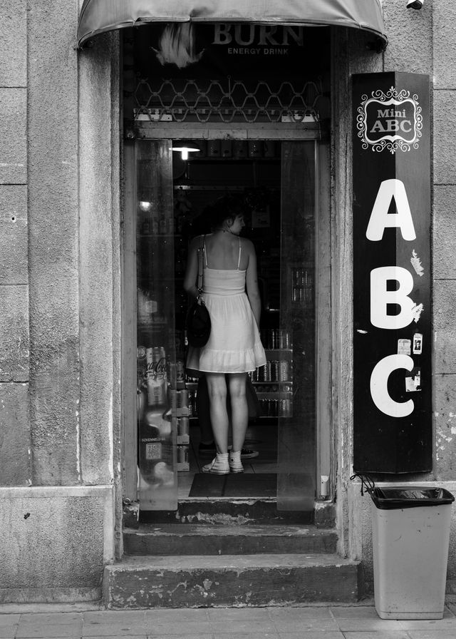 Black and White