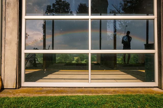 Behind Glass