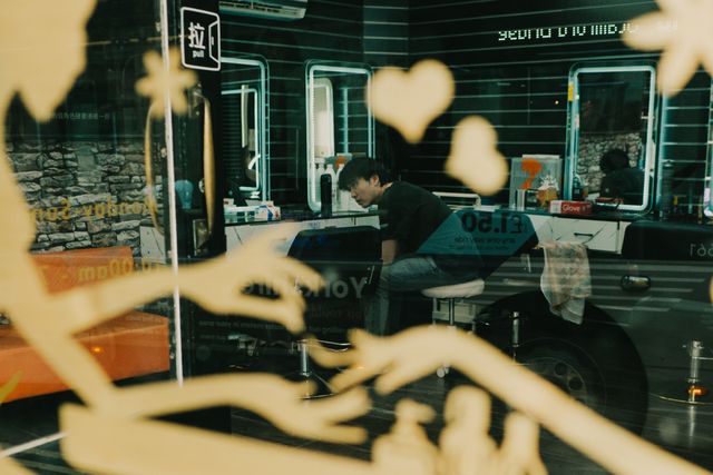 Behind Glass