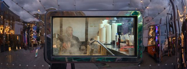 Behind Glass