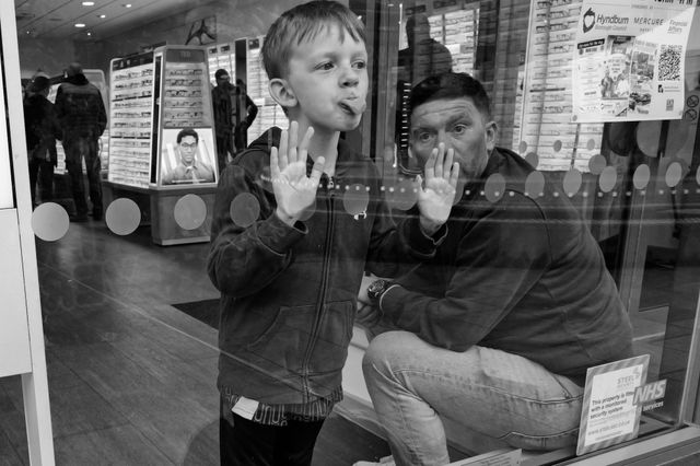 Behind Glass