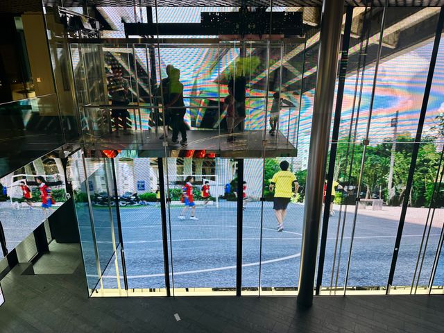 Behind Glass