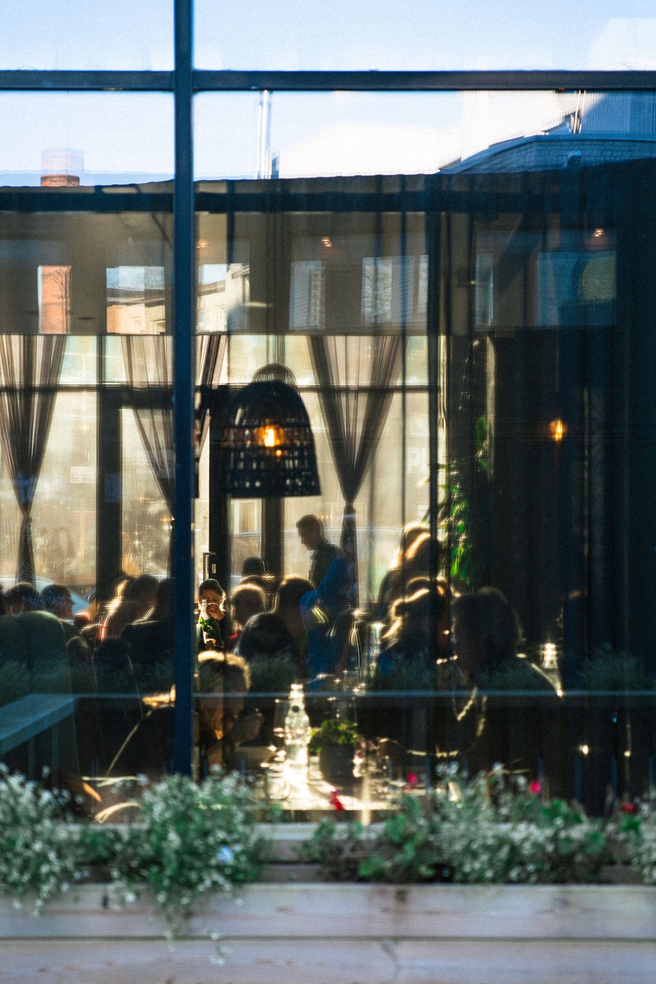 Behind Glass