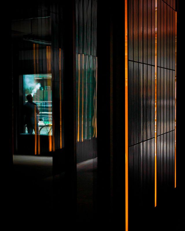 Behind Glass