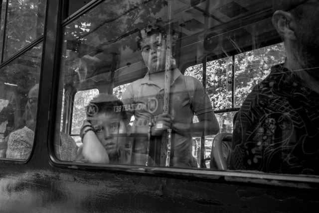 Behind Glass