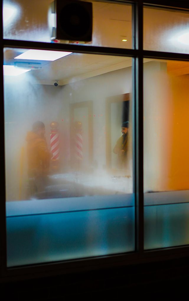 Behind Glass