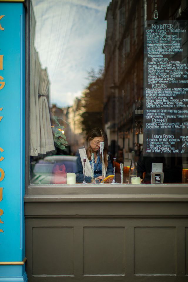 Behind Glass