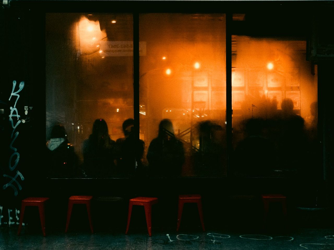 Behind Glass