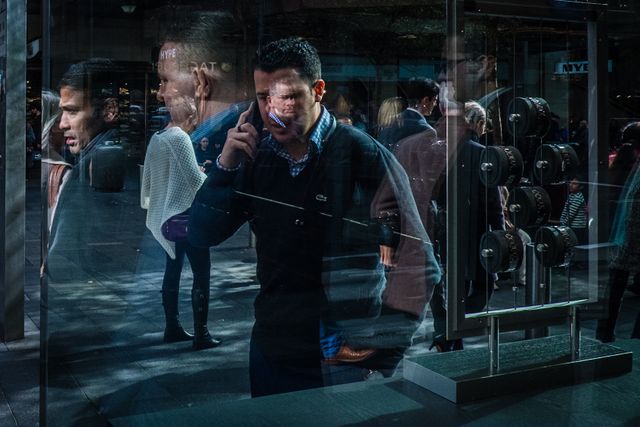 Behind Glass
