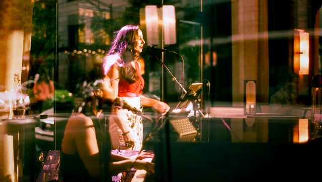 Behind Glass