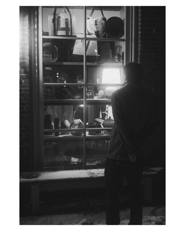 Behind Glass