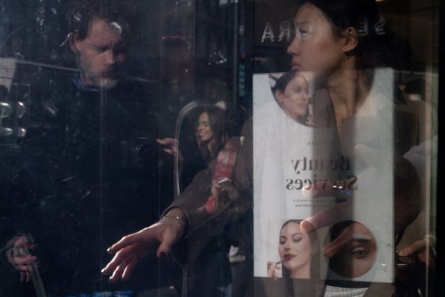 Behind Glass