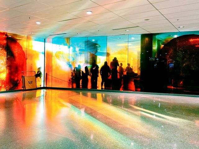 Behind Glass