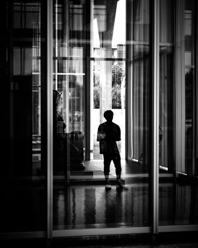 Behind Glass