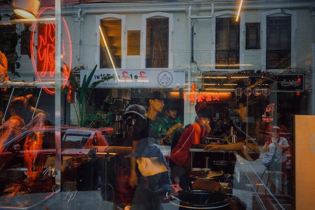 Behind Glass