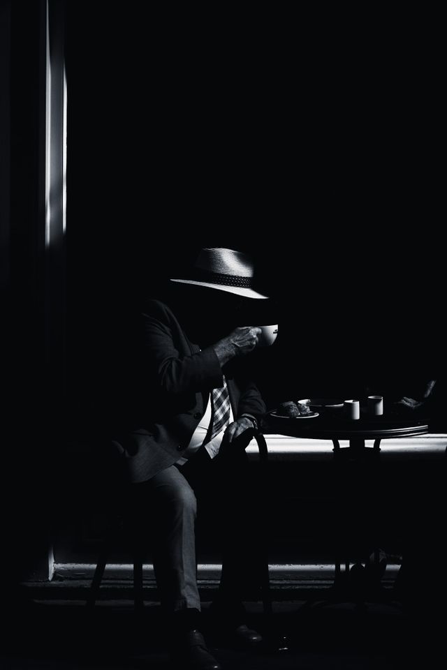 Black and White