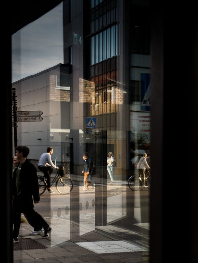 Behind Glass