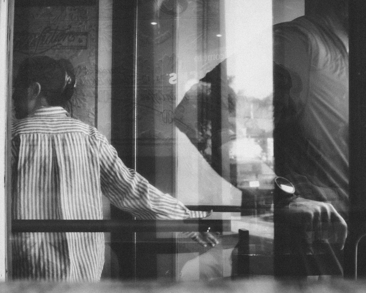 Behind Glass
