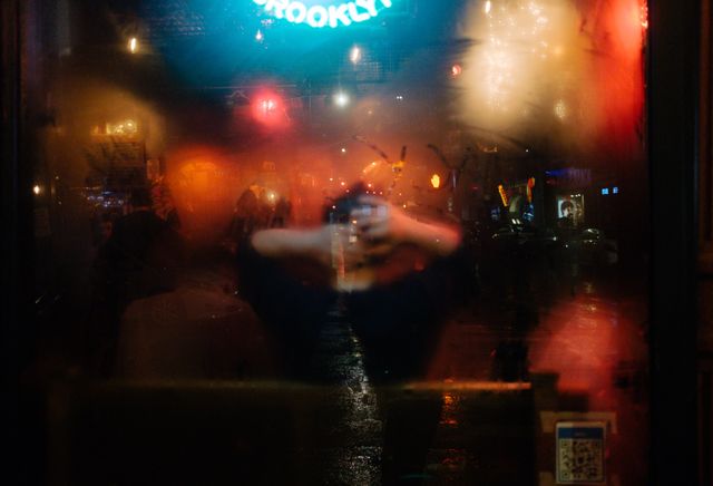 Behind Glass