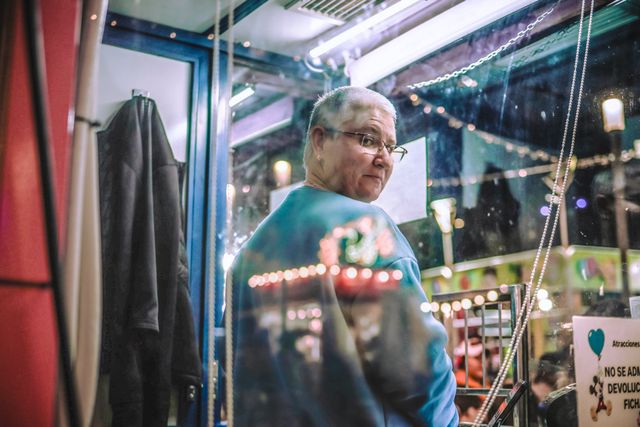 Behind Glass