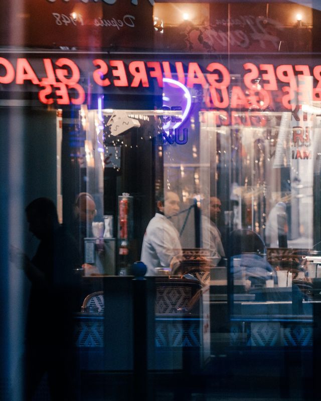 Behind Glass