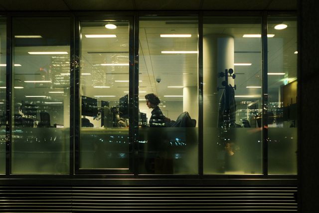 Behind Glass