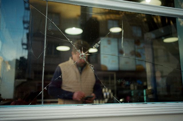 Behind Glass