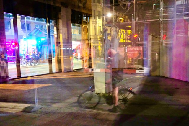 Behind Glass